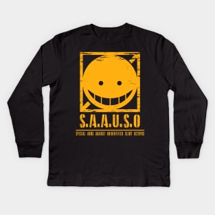 S.A.A.U.S.O Kids Long Sleeve T-Shirt